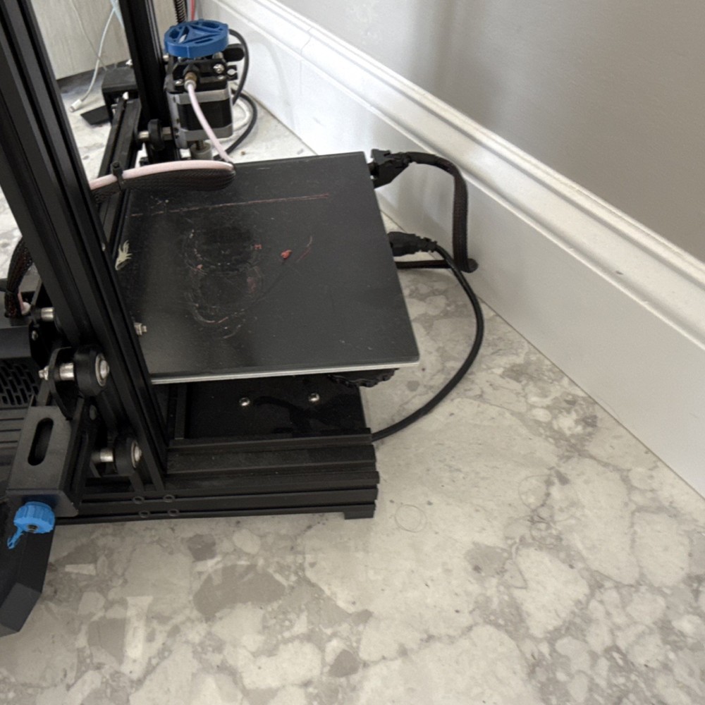 Ender 3D Printer Black with Control Box, Cables, High Precision, Easy Setup