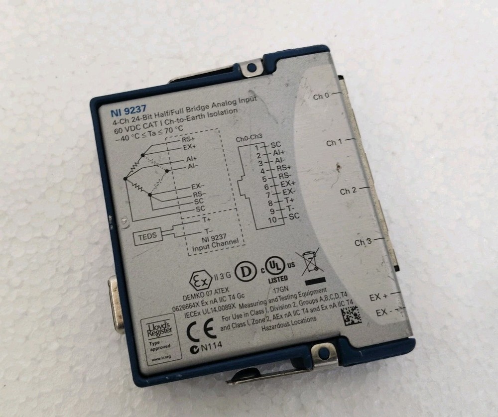 National Instruments NI 9237 cDAQ Strain / Bridge Input Module