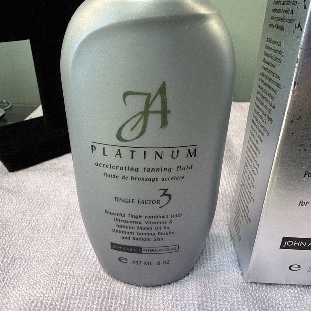 John Abate Accelerating Tanning Lotion Tingle Factor
