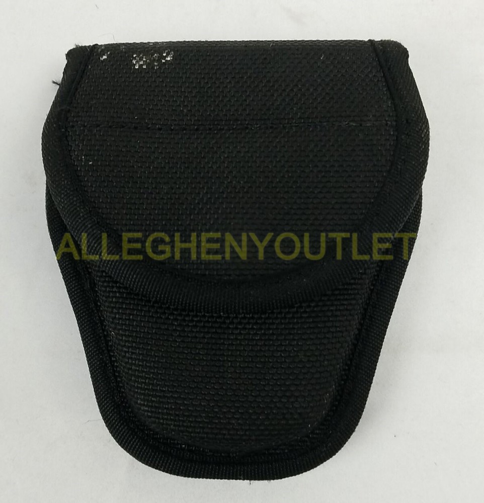 BIANCHI ACCUMOLD SINGLE HANDCUFF CASE Black VGC