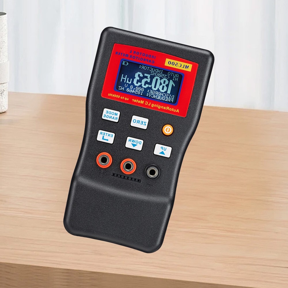 MLC500 Auto Range LCR Capacitance Inductance Meter Digital Capacitance TesterhOX