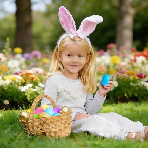 288 Easter Eggs, 2.36" Assorted Bright Colors Plastic Easter Eggs 300 Pack