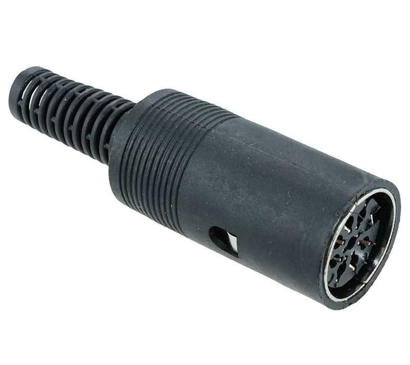 5 x 8-Pin DIN Female Socket Connector