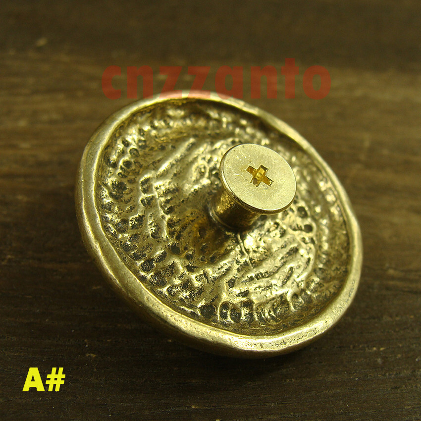 Solid Brass conchos Leathercraft rivet stud Punk screw back Concho