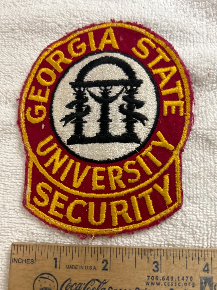 Vintage Georgia State University  Security Patch