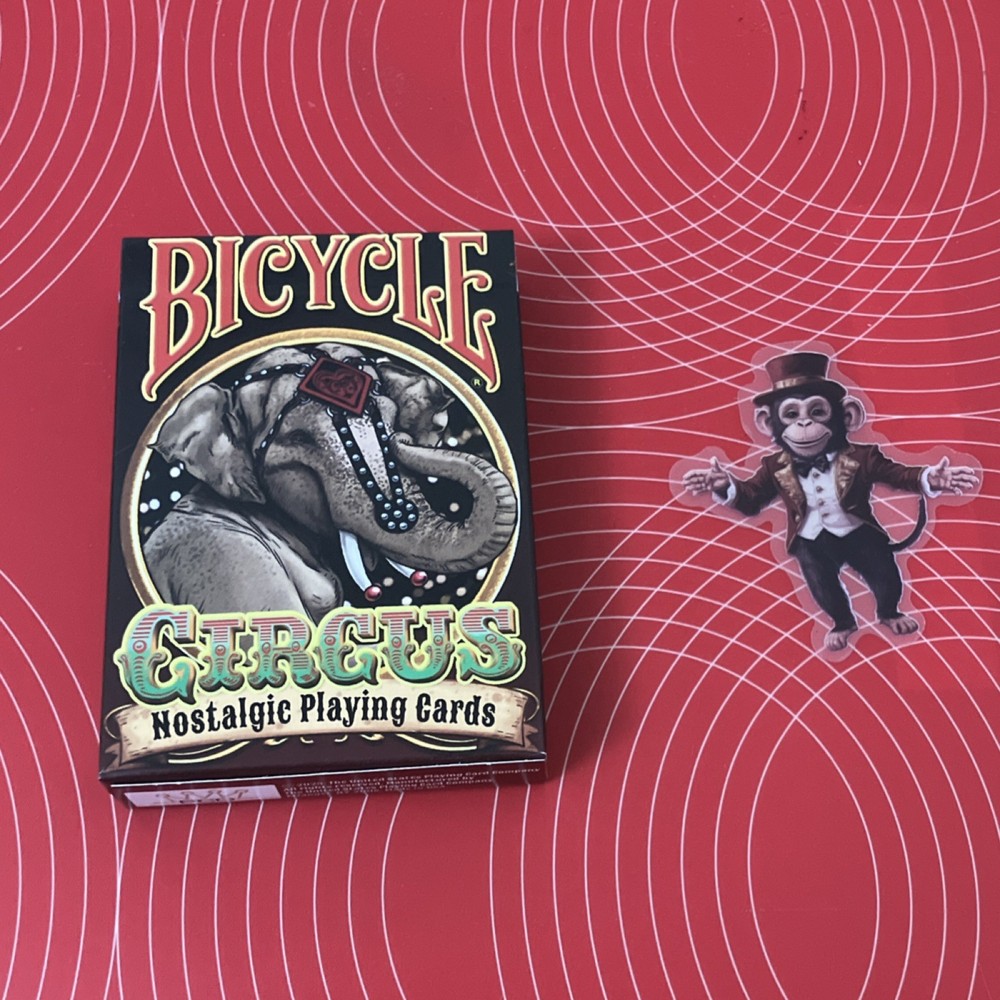 Bicycle Circus Nostalgic Playing Cards Card Deck 2025