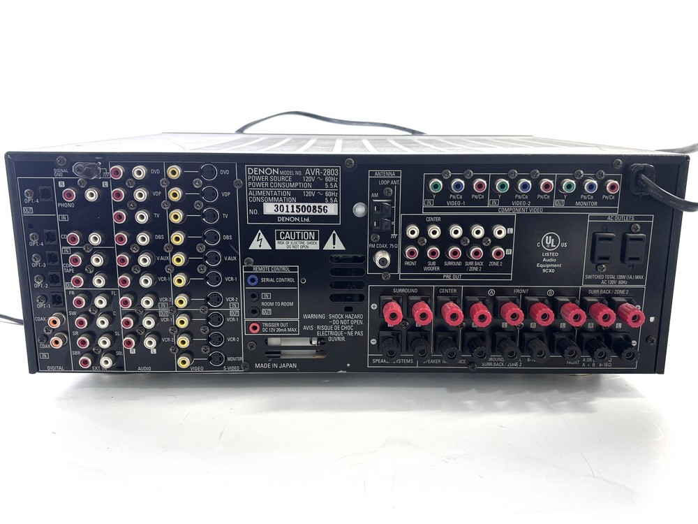 Denon AV Surround Receiver AVR-2803