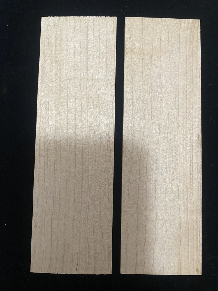 White Ash Knife Handle Scales