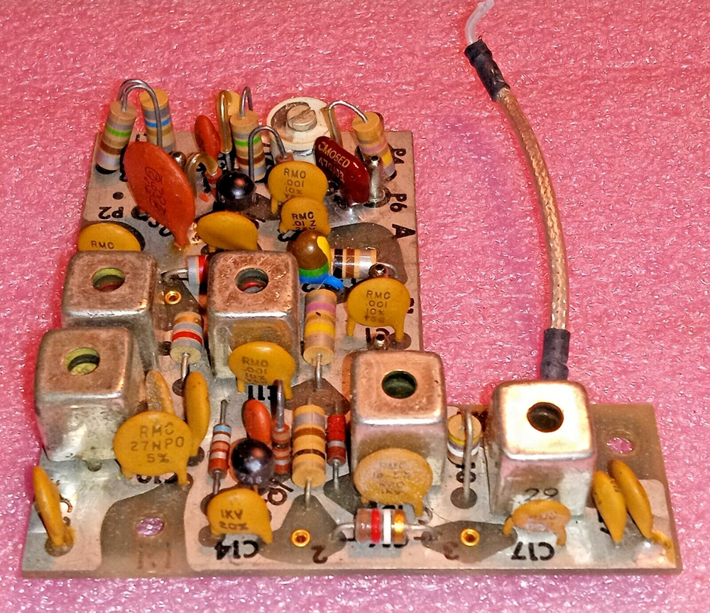 RF Oscillator IF Section PC Card High Quality for Item Restoration Parts Vintage