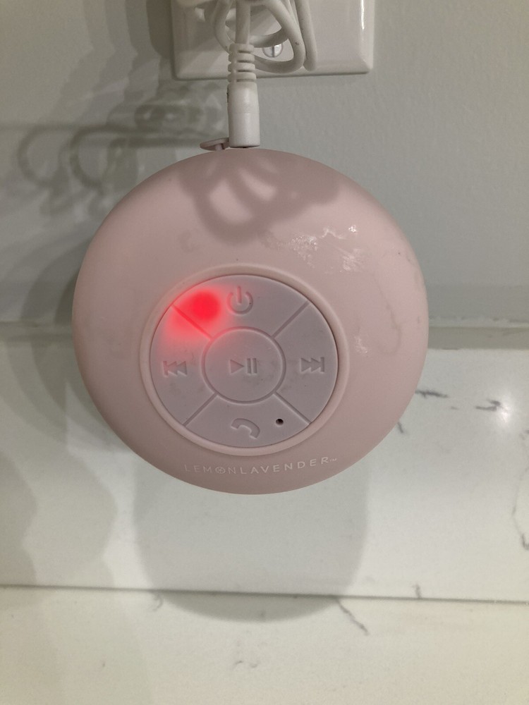 Lemon Lavender Bluetooth Wireless Speaker - Pink