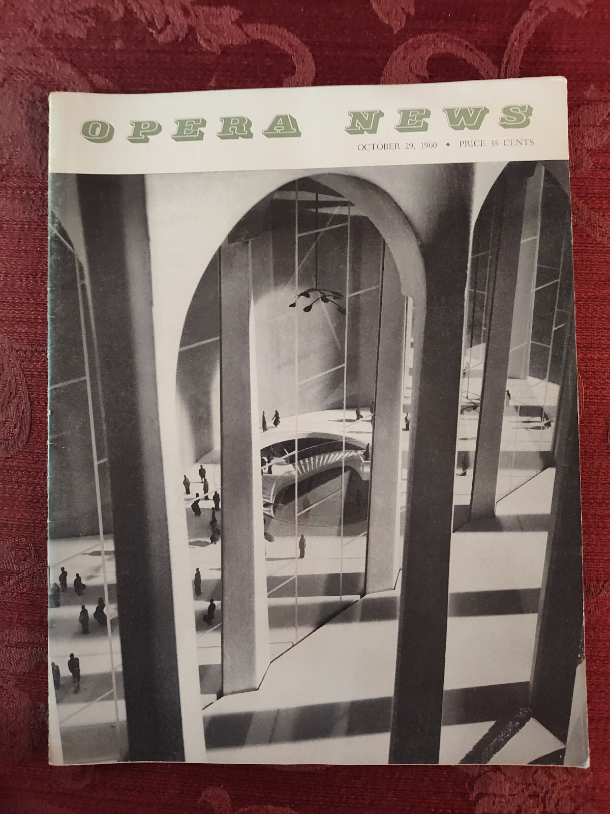 Rare METROPOLITAN OPERA NEWS Magazine October 29 1960 Lincoln Center