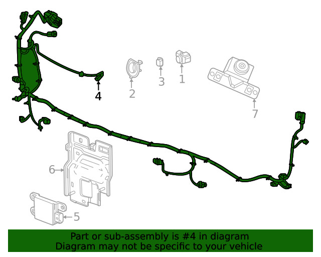 Genuine GM Harness 85712351