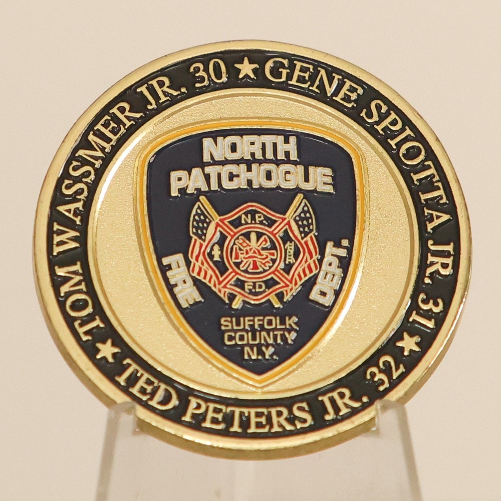 North Patchogue Fire Dept 1930-2019 Suffolk County Challenge Coin M#2
