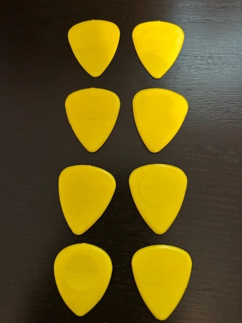 TELEFUNKEN Elektroakustik Delrin Guitar Picks Variety 8PC Pack