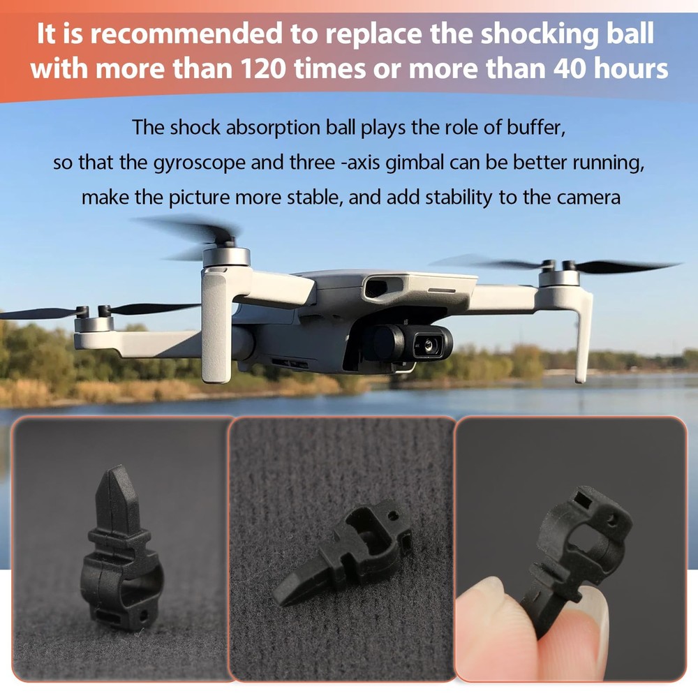 Replacement for DJI MiNi 2 Gimbal Shock Absorption Rubber Mavic Mini...