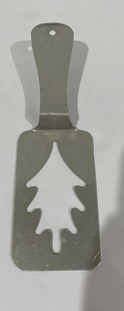 Ateco Wafer Leaf Cookie Stencil #1390 Spatula Vintage