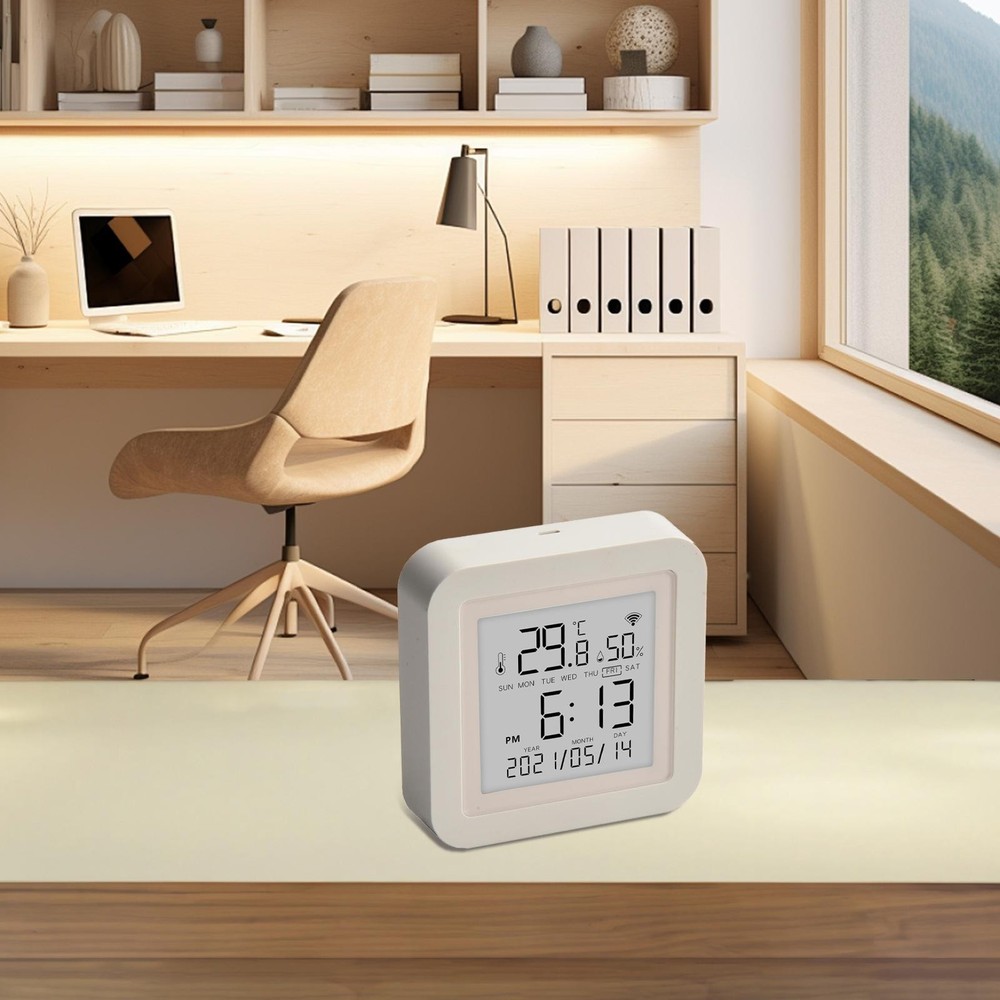 Smart WiFi Thermometer with Offline Functionality Alerts via App Notifications