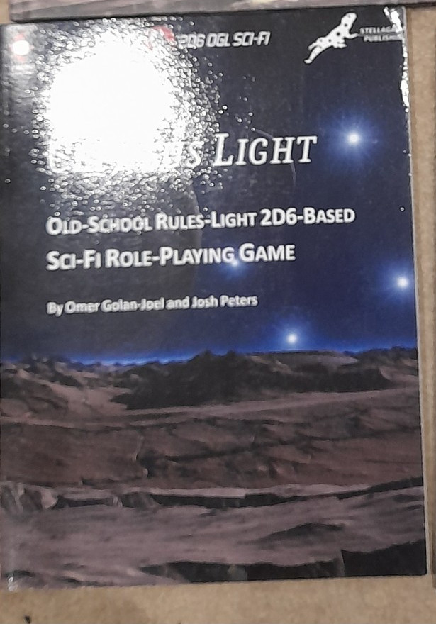 CEPHEUS LIGHT OLD SCHOOL RULES 2D6 SCI FI   GAME BOOK RPG VGC
