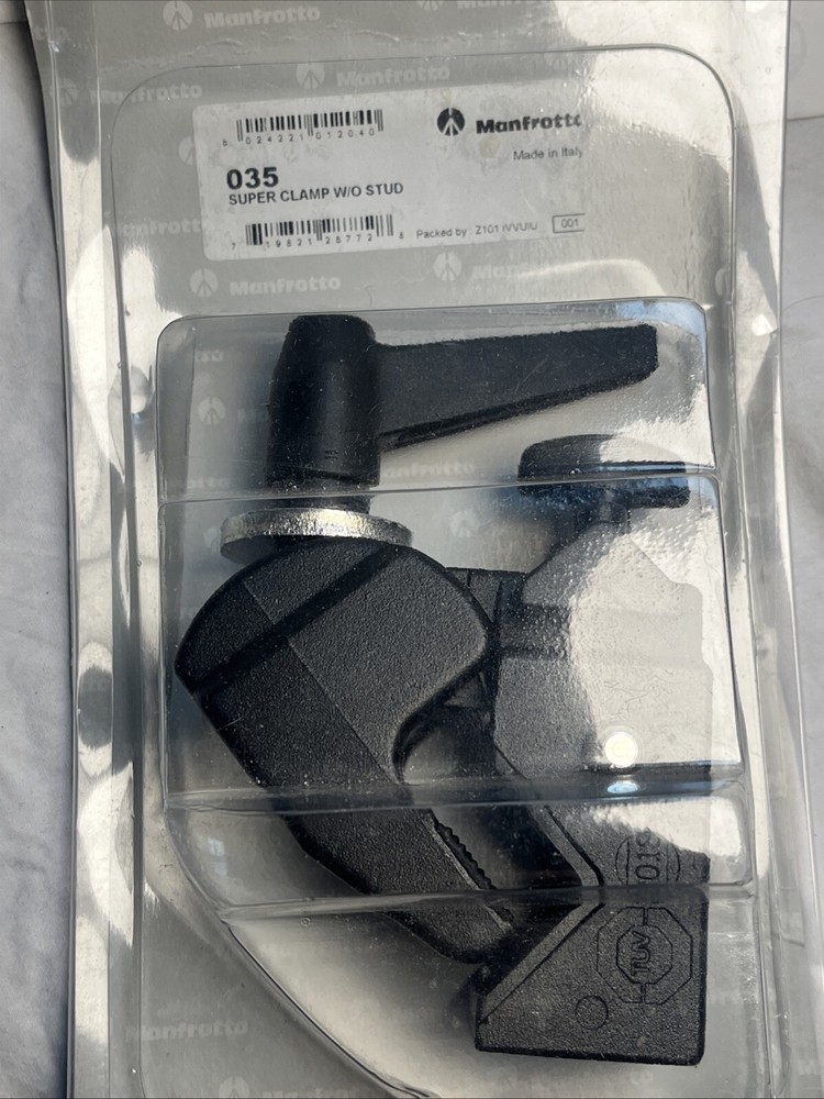 Manfrotto 035 Super Clamp Without Stud & Manual