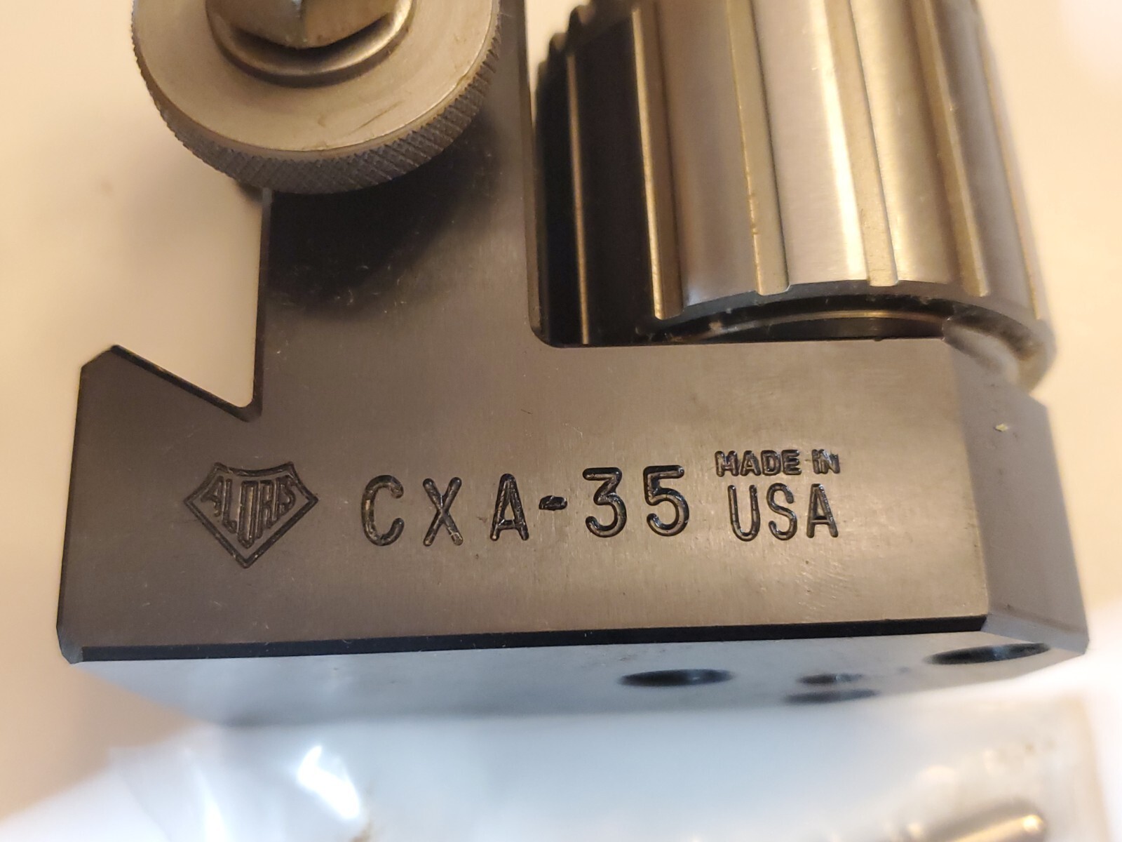 Aloris CXA-35 Dovetail Chuck Collet Drilling Holder for Tool Post Made in USA