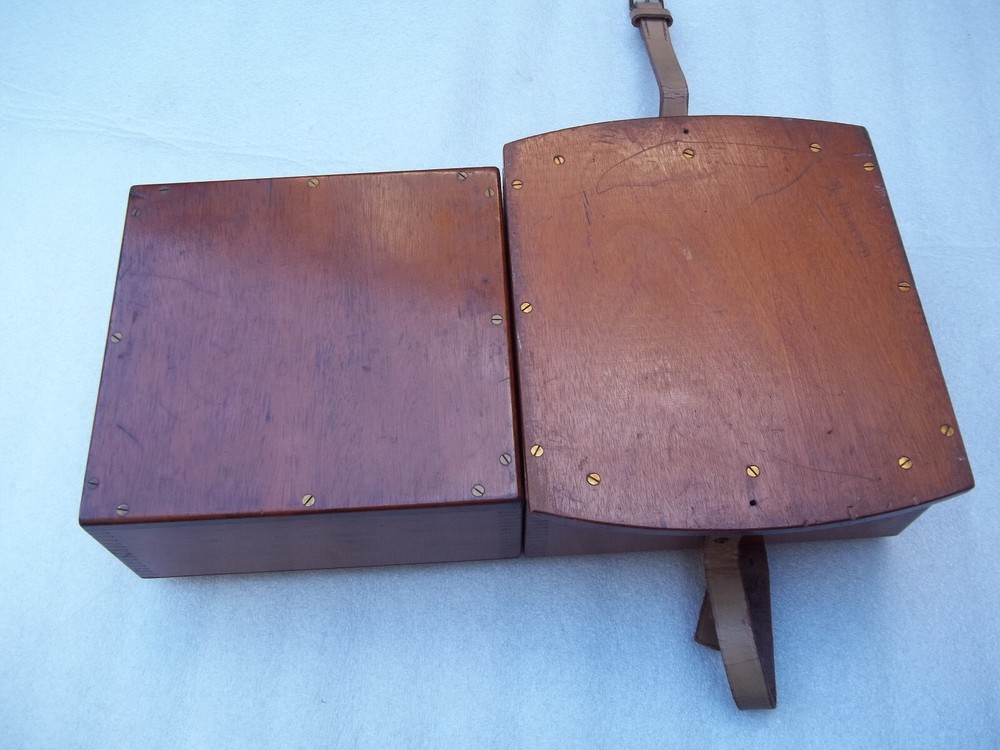 Antique Marine Chronometer Guard Case