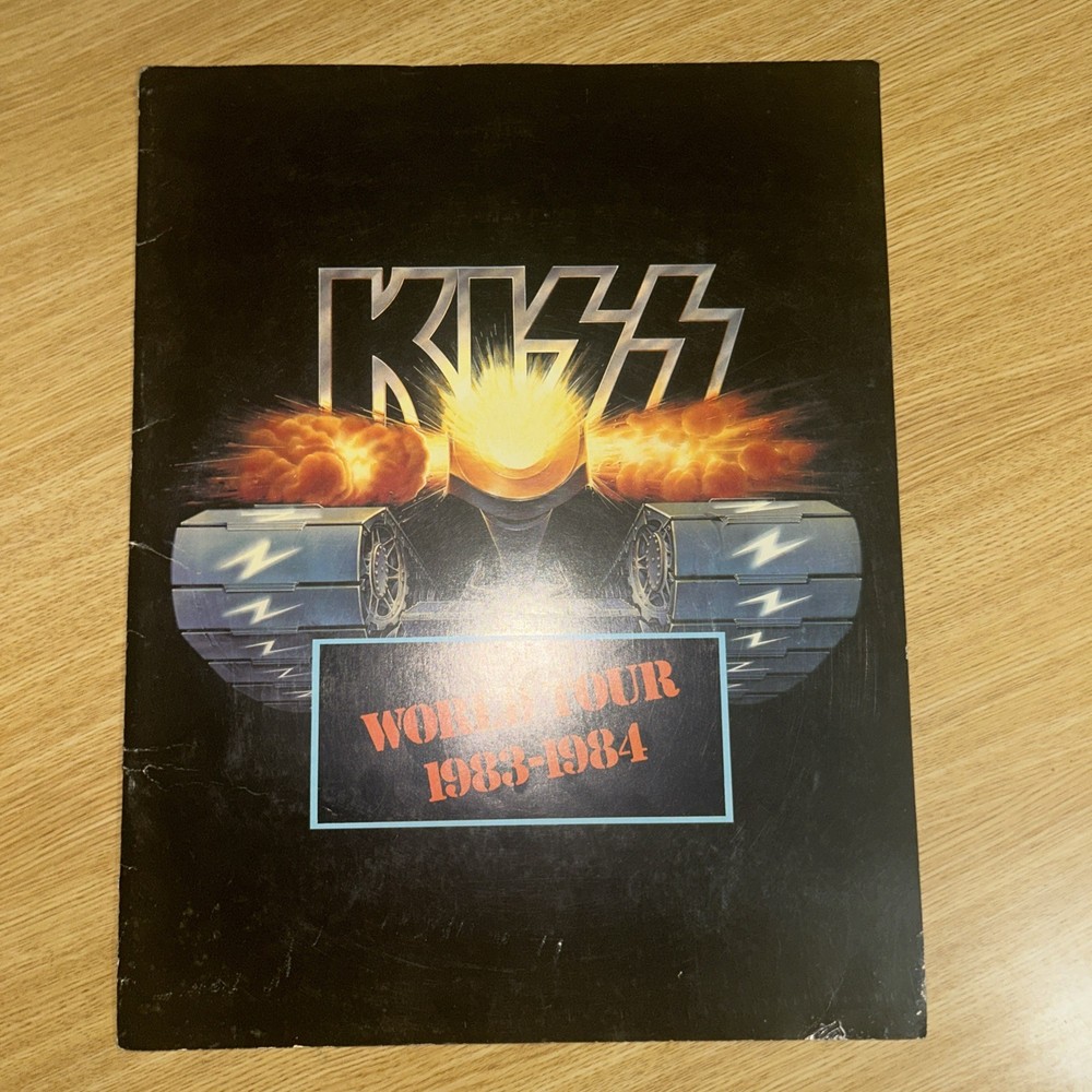 Kiss World Tour Program 1983-1984