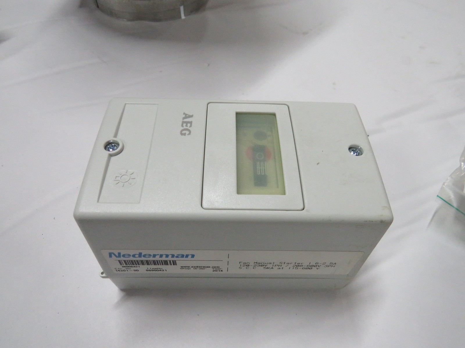 Nederman 14514222 N27 Fan Assembly 330/575V 3.9/2.2A 3-Ph NOP