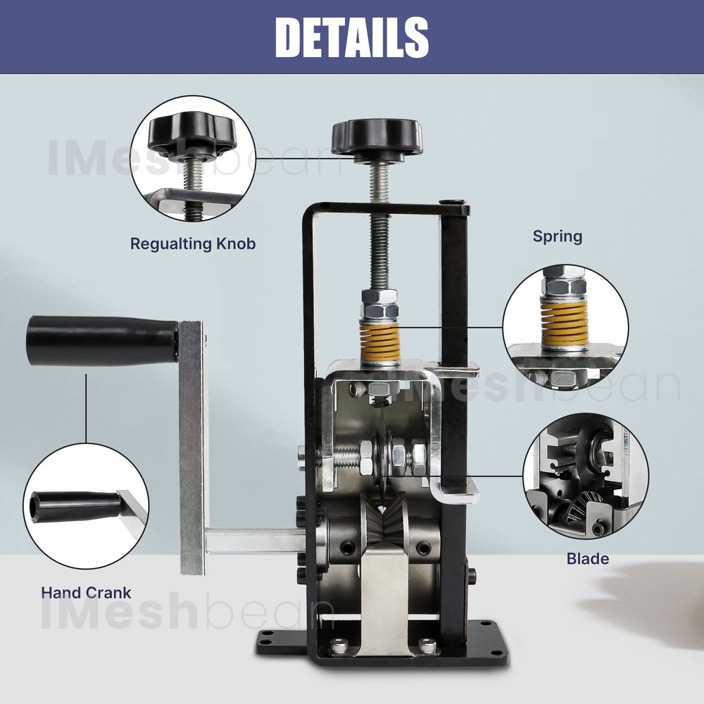 Manual Wire Stripping Machine Drill Powered Hand Crank Wire Stripper Tool 1-25MM