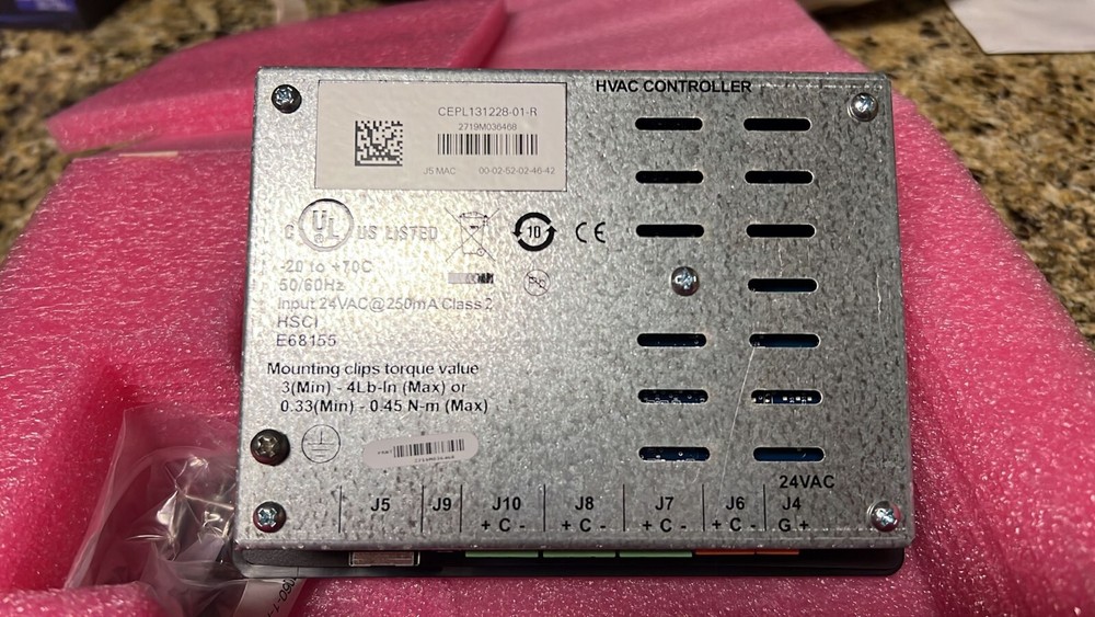 New CEPL131228-01-R HVAC Controller