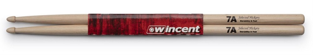 Wincent - W7A - 7A Hickory Drumsticks