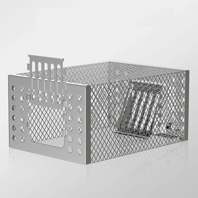 Automatic Mousetrap Reusable Continuous Catch Rat Trap Home Garden