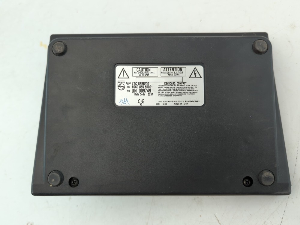 Phillips Allegiance LTC 855 Security Camera Control Unit Keyboard