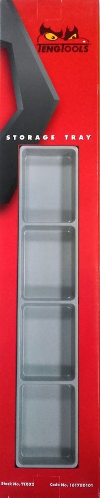 Teng Tools TTX02 Tool Box With 4 Compartments 161780101