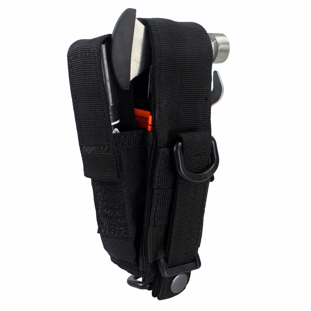 Tactical Multi Tool Organizer EDC Tools Pouch Multiple Pocket Holder Holste Flap
