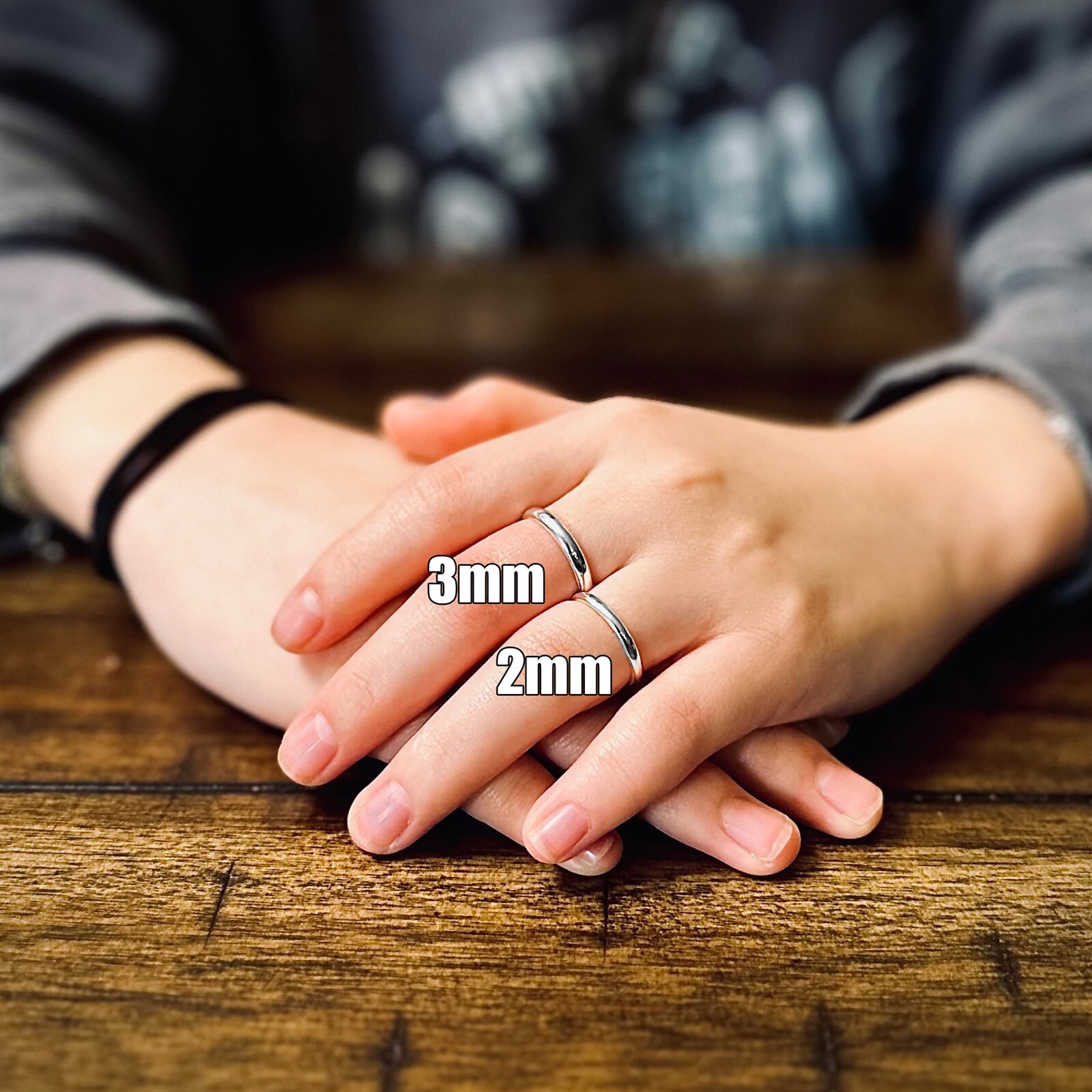 Guaranteed 925 Sterling Silver Plain Polished Wedding Band Ring Men's Women's