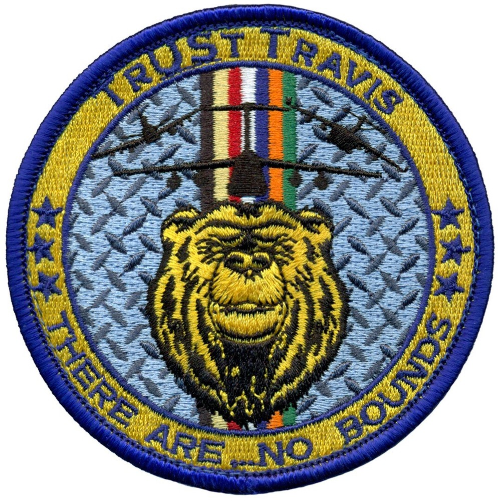 USAF 60th AIR MOBILITY WING – MORALE – TRUST TRAVIS PATCH