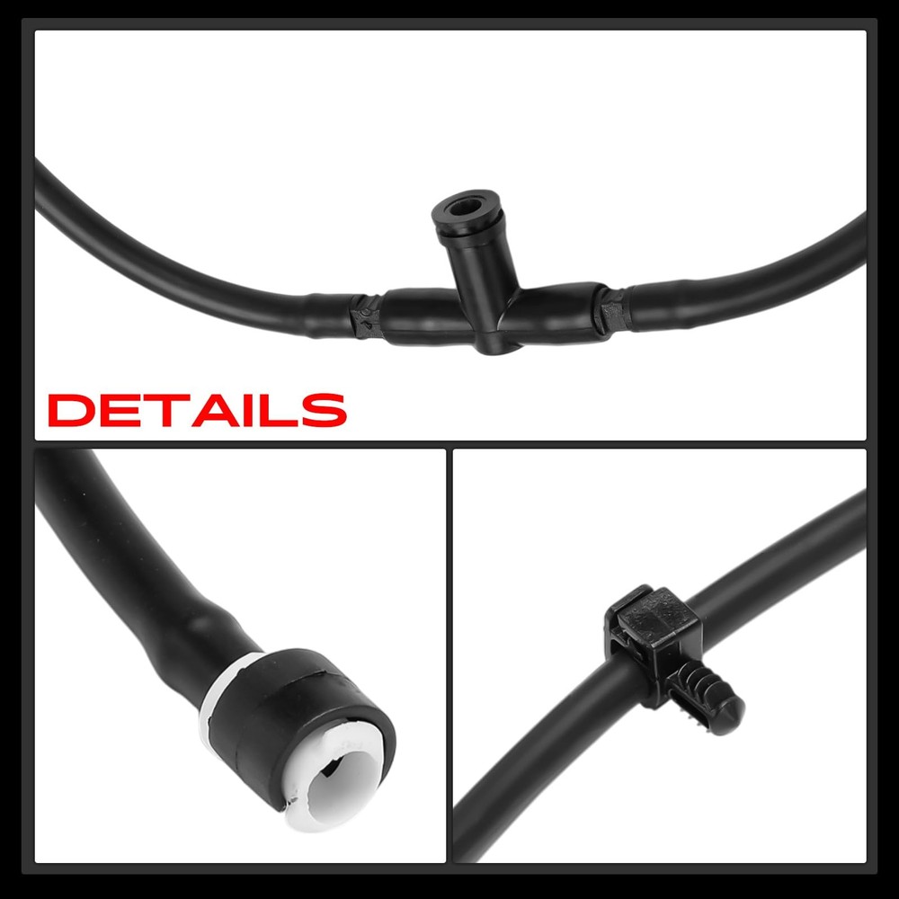A-Premium Front Windshield Washer Nozzle Jet Hose Kit Compatible with Ford...