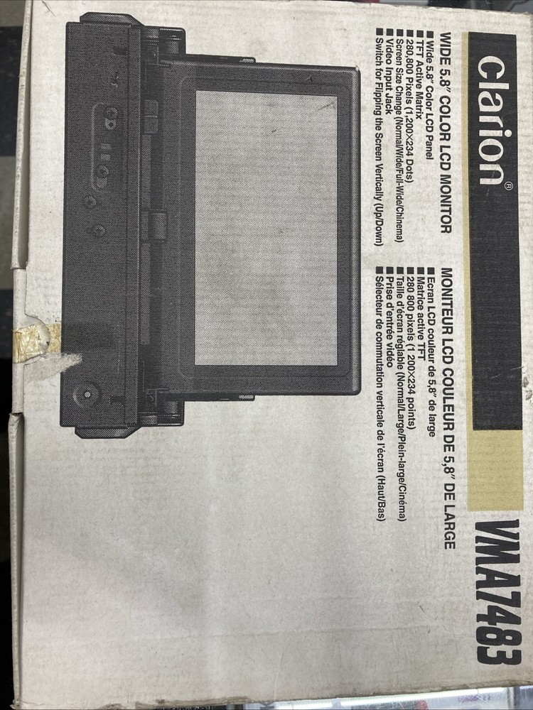 Clarion Vma7483