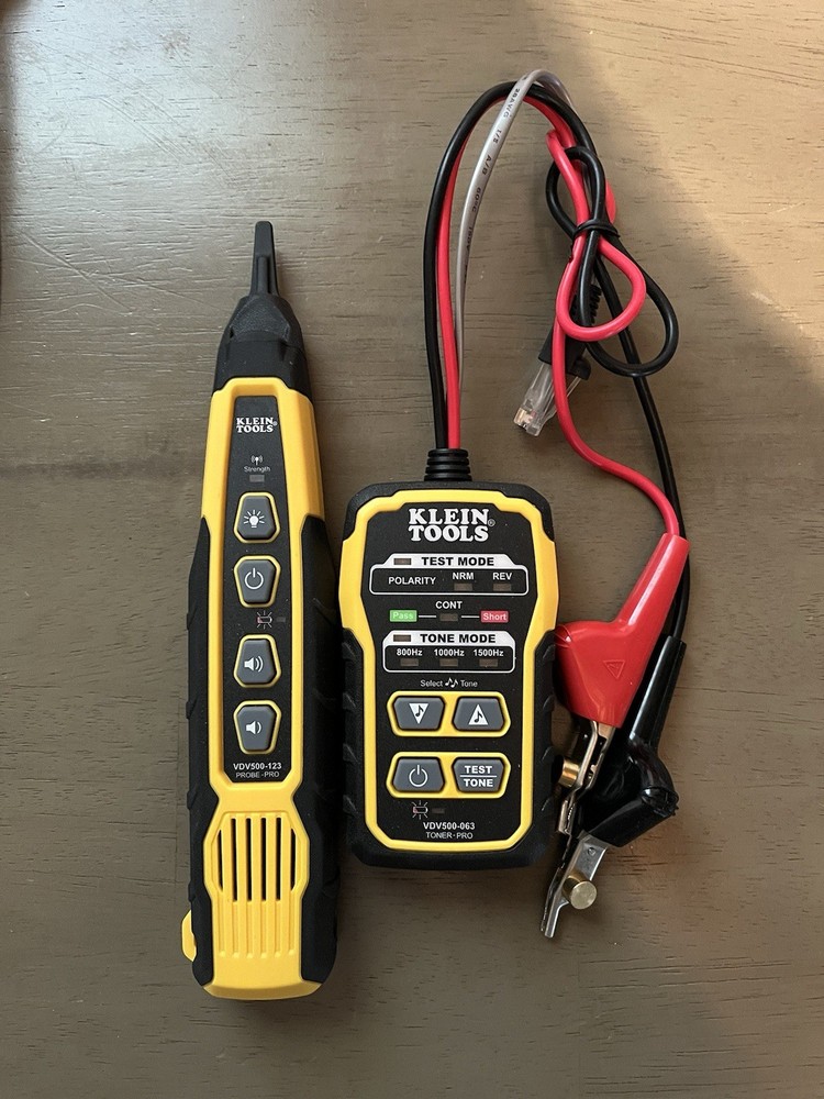 Klein Tone & Probe PRO Electrical Wire Tracing Set + Batteries