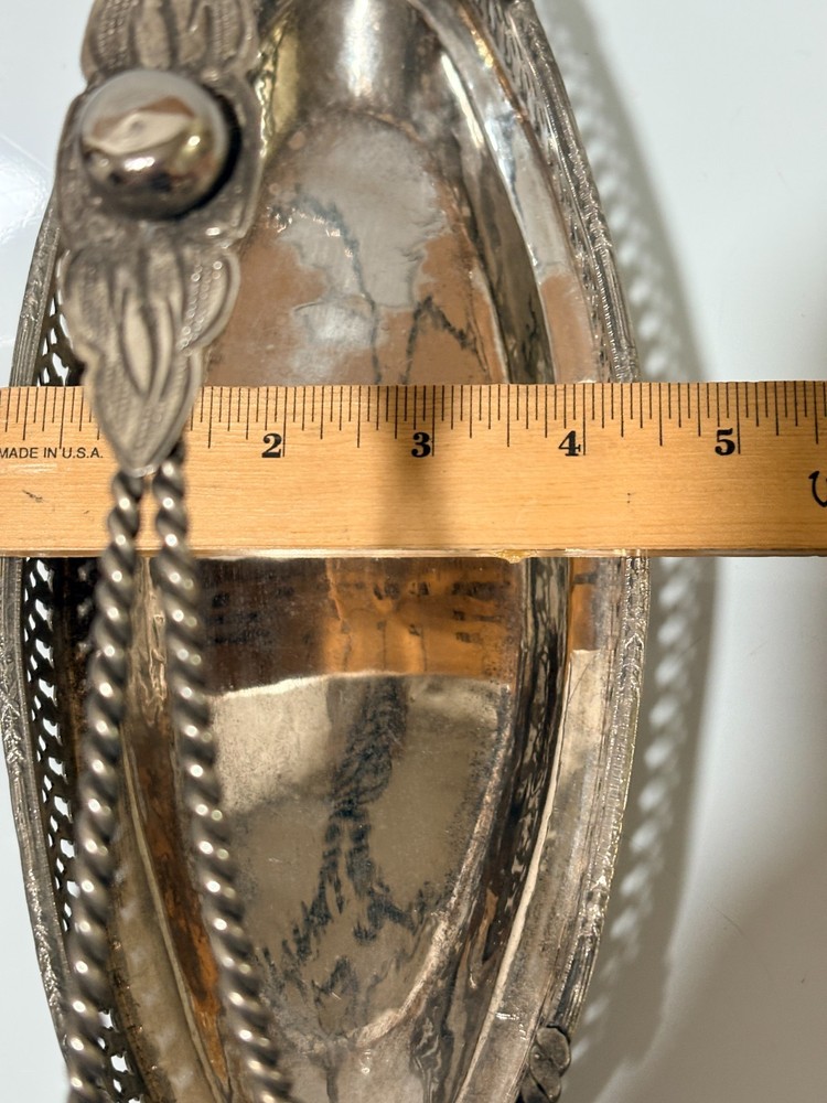 silverplate vanity tray