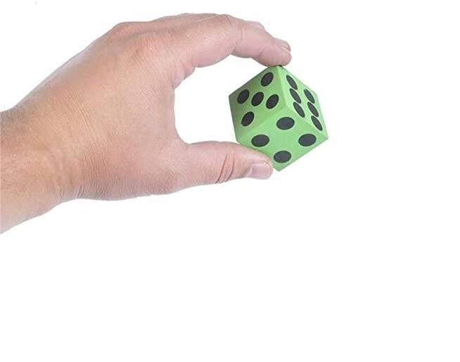 Foam Dice 1.5" (12 Pack) Games Math Teaching