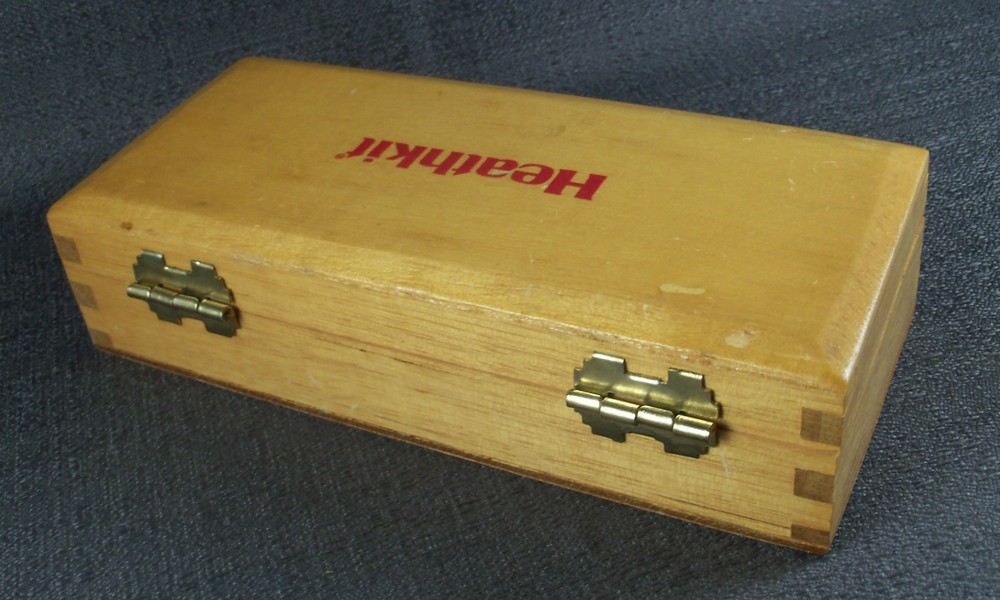 Heathkit Xacto Knife Set Hobby Tools Modeling ~ Heathkit Dovetailed Box
