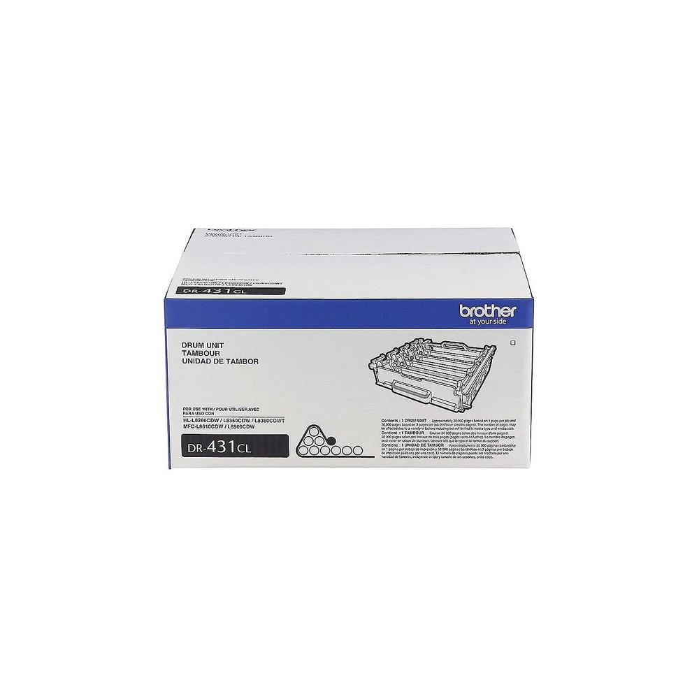 Drum Unit DR431CL White Brother Printer Unit-Retail