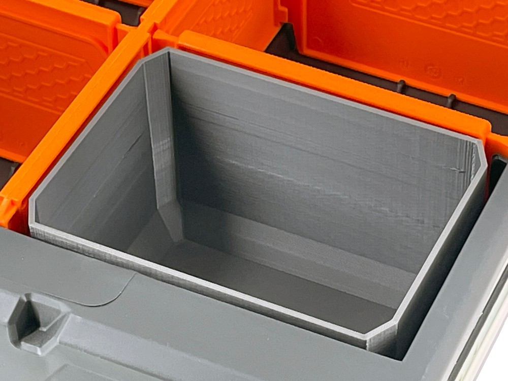 Klein Tools MODbox Three Drawer Toolbox Compatible Small Nesting Bin