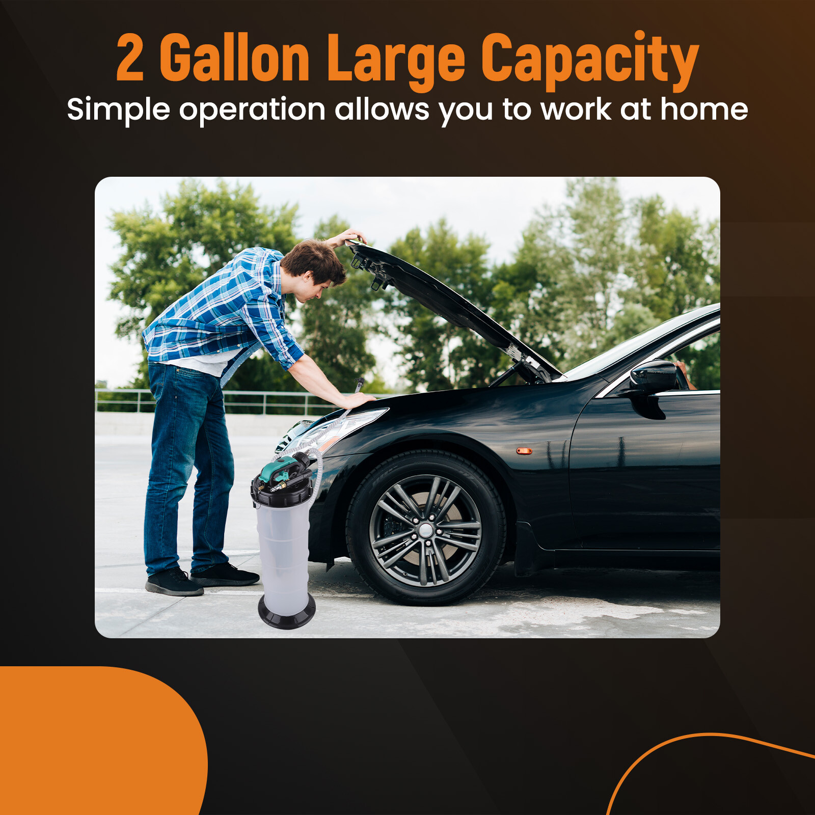 Pneumatic/Manual Fluid Extractor Pump Automotive Oil Extractor Pump Oil Vacuum