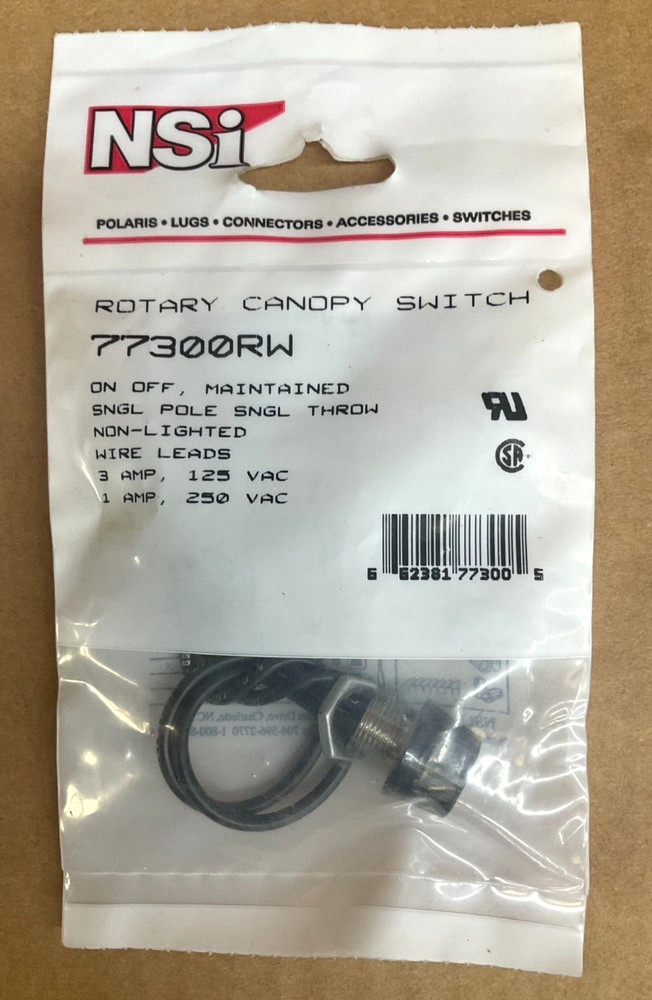 NSI Rotary Canopy Switch 77300RW