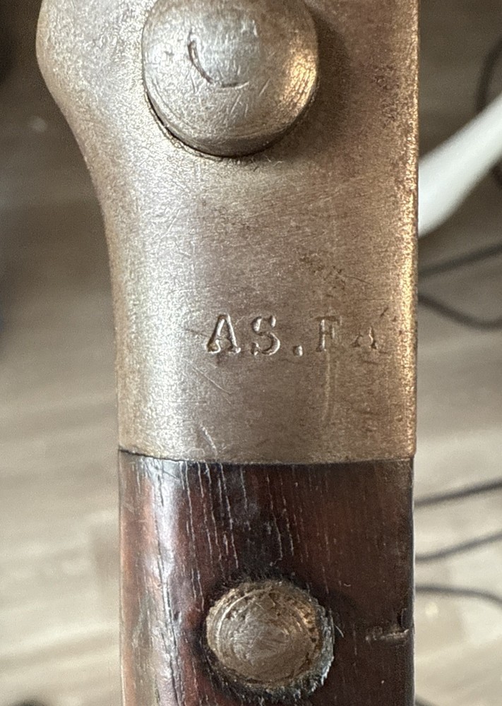 bayonet and scabbard