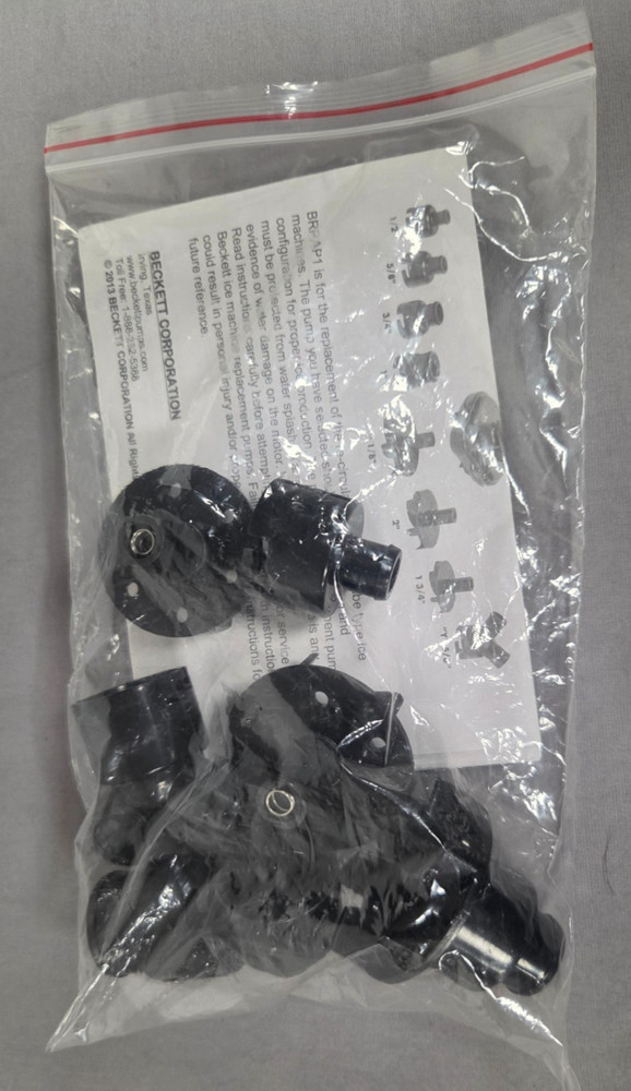 Beckett BRPAP1 Universal Ice Machine Replacement Pump 115/230V