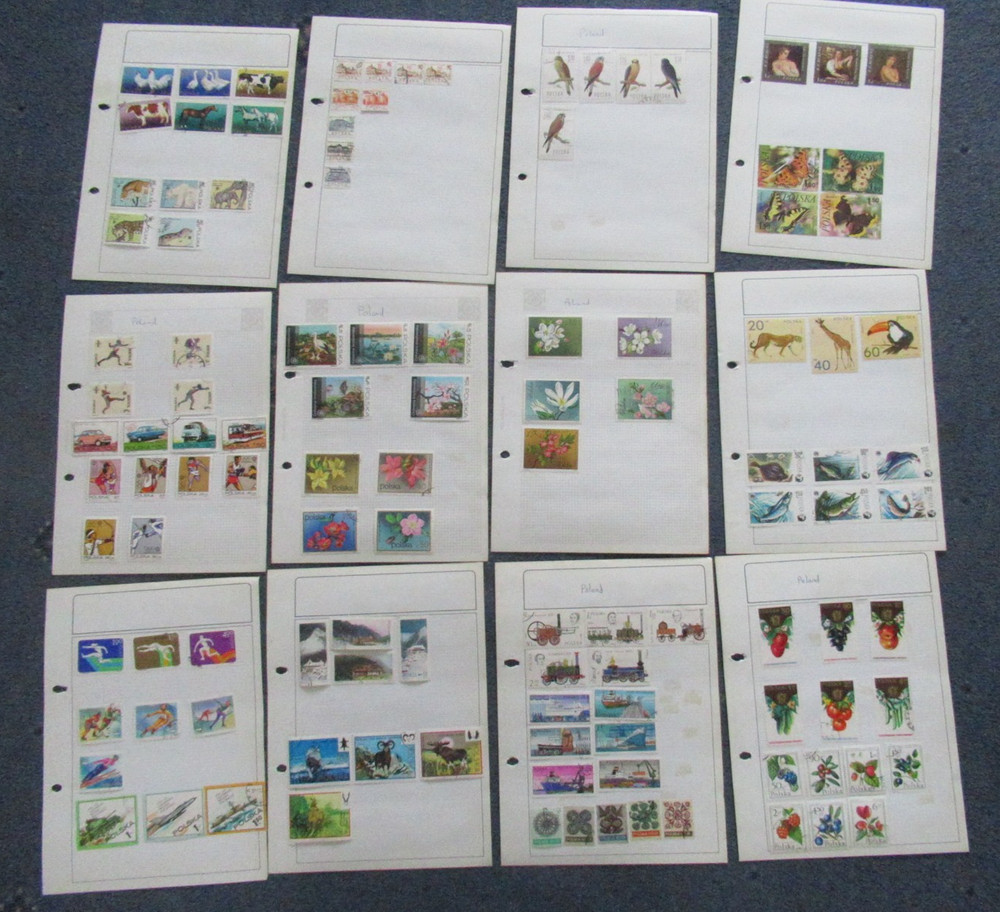 Poland Stamp Collection Polska (A)