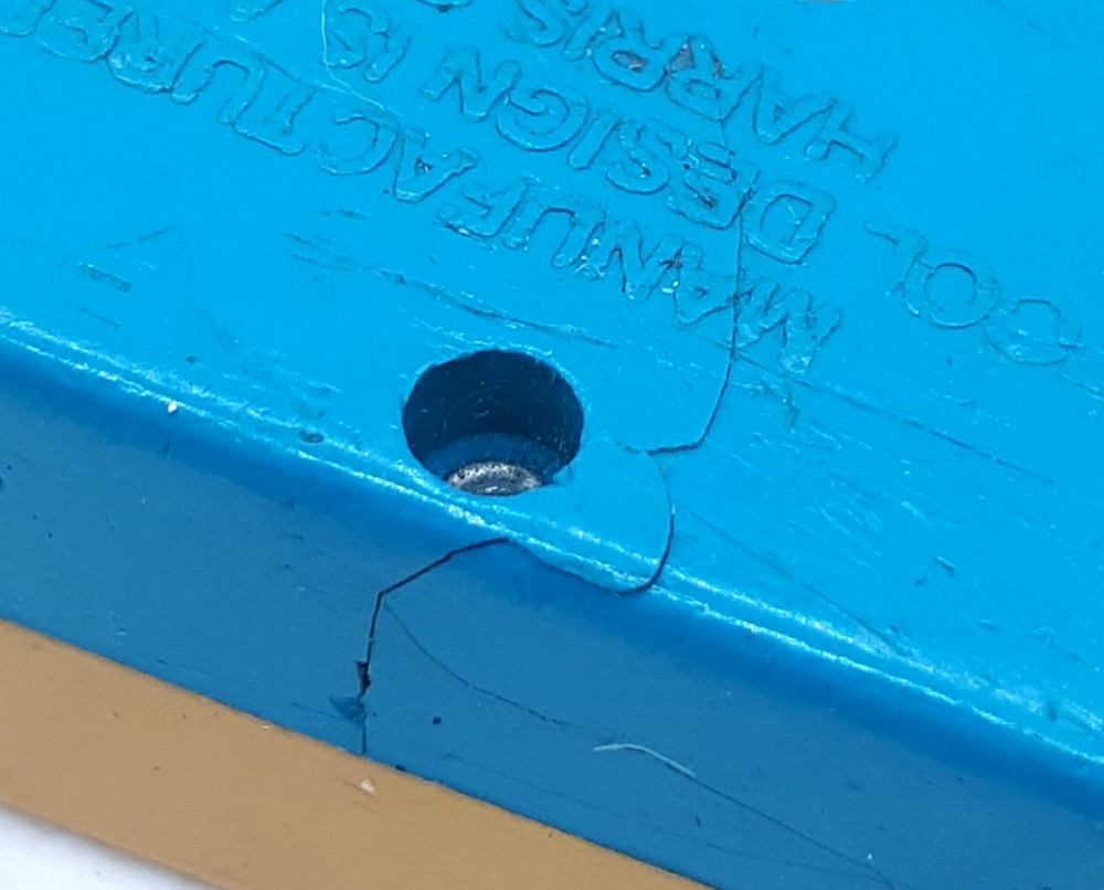 Harris D814 Punchdown Tool - CRACKED PLASTIC